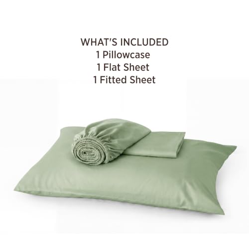 Image of Bedsure PureWoven 100% Rayon Derived from Bamboo, Twin Bed Sheets, 3 Pieces