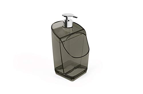 Porta Detergente Com Suporte Para Esponja Acrílico UZ Preto
