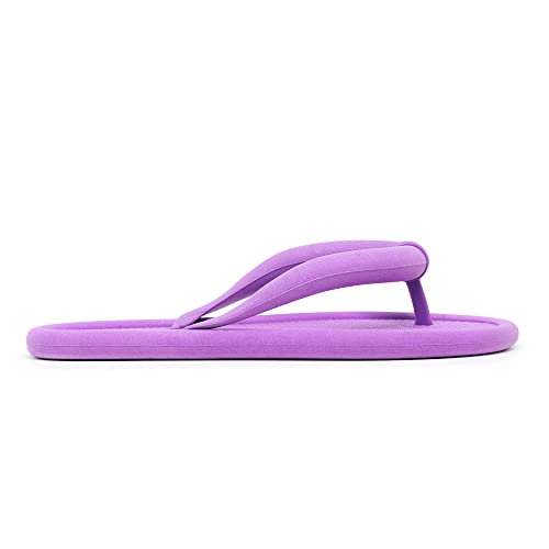 Chinelo Nuvem Slide Ortopédico E.V.A Expandido (Lilás, BR, Adulto, Faixa Numérico, 37, 38)