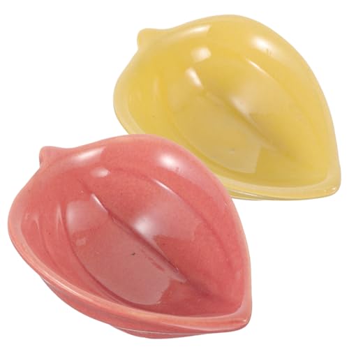 2 piezas cuencos de cerámica para mezcla de mascarillas faciales miniatura 1