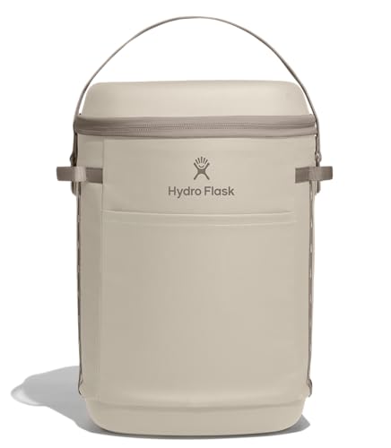 Image of Hydro Flask Carryout Cooler Backpack - Insulated Portable Soft Cooler - 22 L Capacity in Oat