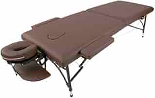 エステ折りたたみマッサージベッド バニラ 185x70cm 軽量 折りたたみ マッサージベッド (木製)(有孔) バニラ 長さ185