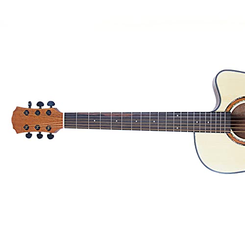 MEIeynt Kit de Guitare Acoustique Naturelle de 41 Pouces pour débutant Adulte Adolescent Ensemble de démarrage avec Sac… - Les Beatles, Paul McCartney, John Lennon, RIngo Starr, George Harrison MEIeynt Kit de Guitare Acoustique Naturelle de 41 Pouces pour débutant Adulte Adolescent Ensemble de démarrage avec Sac… – Image 5
