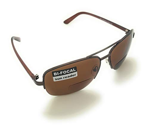Aviator Bifocal Sunglasses Sun Reader for Men and Women,UV Production3