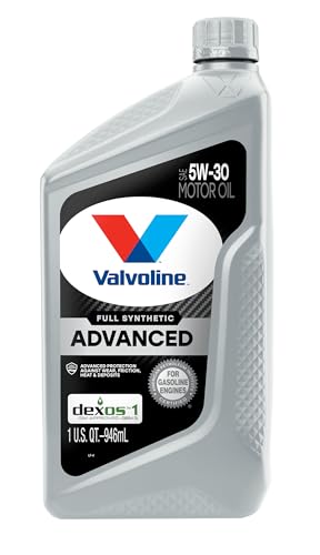 Valvoline Advanced Full Synthetic SAE 5W-30 Motor Oil 1 QT