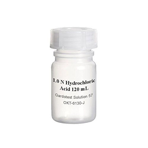 1.0 N Hydrochloric Acid 120 mL (Gardotest Solution 57) OKT-6130-J (50560584)