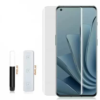 Image of Premium Tempered Glass Design For Oneplus 10 Pro Advanced Border Less Full Edge-To-Edge Protector 3D Curved UV Screen Protector And Easy Installation Kit (Pack Of 1) Asy Installation Kit