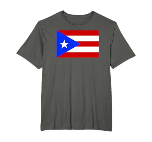 T-shirt bandeira de porto rico