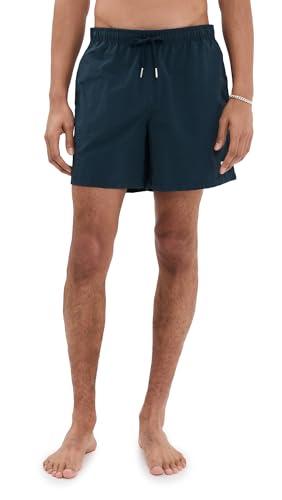 Bather Men's Solid Navy Swim Trunks 5