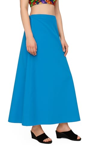 Image of CITIX Pure Cotton Petticoat for Woman Saree | Adujastable Drawstring Waist