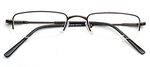 Image of FRESH Reading Glasses | Rectangular half Rim Eyeglasses | For Unisex | Free Size