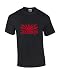 Produktbild S.B.J - Sportland schweres Qualitäts Judo T-Shirt mit Motiv japanische Flagge und Judo, Farbe schwarz, Gr. L