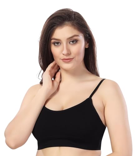 Image of Fabme Women's Seamless, Low Back, Cami-Bra