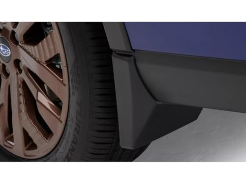 Subaru Set of 4 Matte Black Splash Guard Mud Flap Kit for 2026 Forester Wilderness - J101SSL300 - Genuine OEM