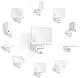 Steinel LED Strahler XLED Home 2 SC Connect, 180° Bewegungsmelder, 13.8 W, 1550 lm, Flutlicht, voll schwenkbar, 3000 K, Schwarz