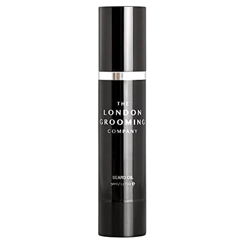 The London Grooming Company Beard Oil | Beard Growth and Maintenance Treatment | Prevents Dry Skin | All Natural Ingredients | 50ml (1.7 Fl Oz) Cover