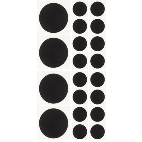 Ciieeo 2sets 10pcs Heavy Duty Rubber Tire Repair Patch Kit Quick and Easy Bike Tire Patching Tool Durable and Emergency Repair Supply 10pcs*2