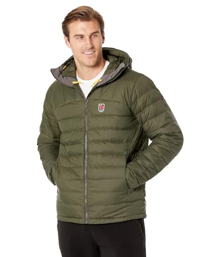 Image of Fjallraven Expedition Pack Down Hoodie Men's Jacket - Lightweight Warm Packable Insulated Winter Layer for Hiking Trekking