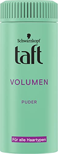Foto von Taft Volumen Puder (10 g), Haarpuder für Volumen & Kontrolle für alle Haartypen, Styling Puder sorgt für bis zu 24 h Kontrolle, ohne zu verkleben