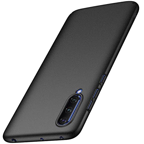 Image of Mobile Back Cover Case for Mi A3 (Silicone Case|CameraProtection|Black SC1510)