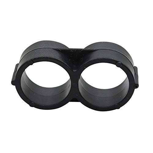 Manguera de jardín de conexión rápida Conectores de manguera de agua 16 Mm plegable extremo del enchufe Agricultura Jardín de riego accesorios de tubería de riego Cut Off flujo de agua de 20 PC