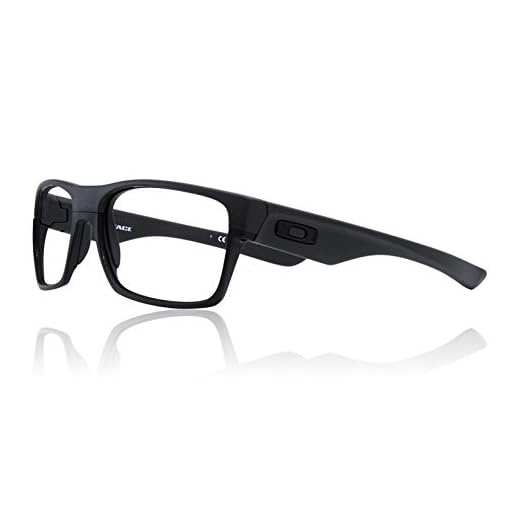 Oakley TwoFace 0.75mm Pb Lead Glasses Radiation Protection (Triple Black) | AR Anti-Reflective Fog Free Lead Lenses