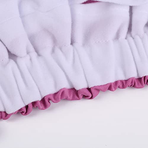 Image of Adult Diaper Nappy Leak Proof Breathable Fitted Reusable for Men Women White