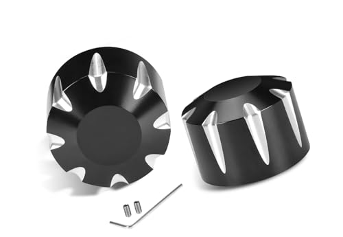 Couvercle d'écrou d'essieu CNC en aluminium noir, for Can Am for Spyder F3 RT ST GS RS, tous les modèles 2008 Up, accessoires d'essieu arrière robustes