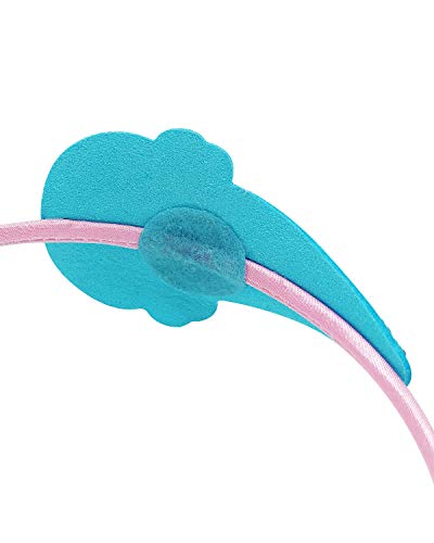 Tiara feminina de festa de cristal Bowbear (creme gelo)