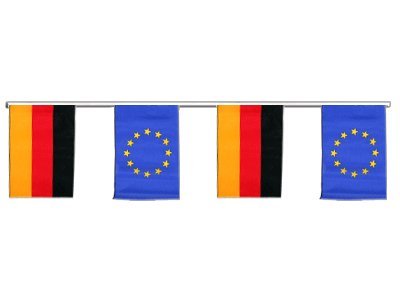Guirlande d'amitié Allemagne Union européenne pour fête franco-allemande