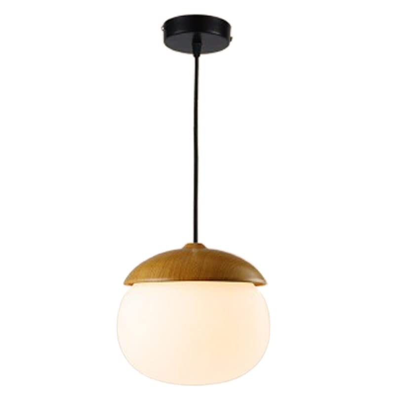 Lámpara colgante de cabeza única moderna para dormitorio con suspensión de alambre ajustable