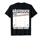 Junggesellenabschied Bräutigam JGA Gästebuch
