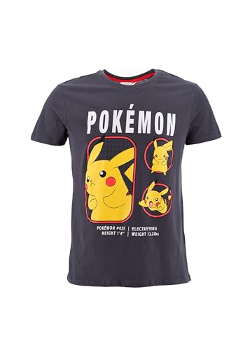 T-Shirt Garçon NAME IT Pokémon | 100% Coton | Col Rond | Manches Courtes | Motif Doux