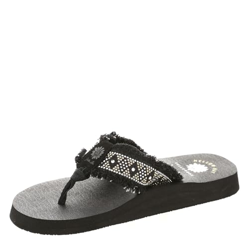 Flip Flop with Rhinestone Straps by Yellow Box4
