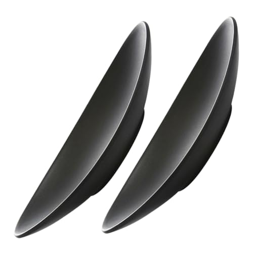 2 platos de melamina negra para sushi y aperitivos miniatura 1