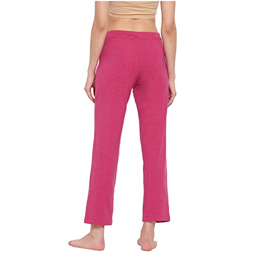 Image of Enamor Essentials E014 Women's Slim Fit Stretch Cotton Lounge Pants
