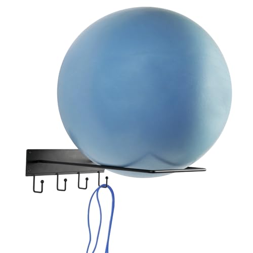 MyGift Metal Ball Holder with Hooks