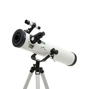 Crspexil Reflector Telescope, (35X-875X) Focal Length Astronomy Reflector Telescopes for Adults and Kids-with 3 Eyepieces,5X Barlow Lens,Moon Filter and Smartphone Adapter