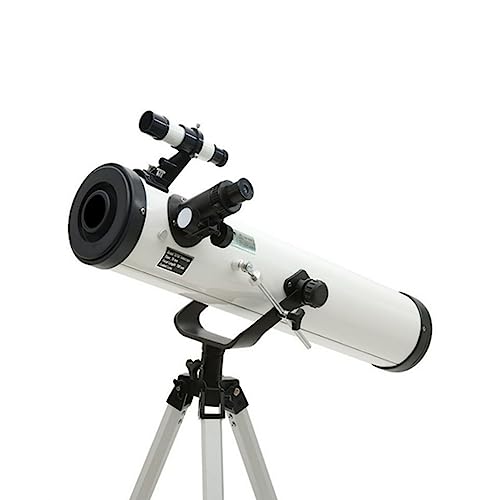 Image of Reflector Telescope, (35X-875X) Focal Length Astronomy Reflector Telescopes for Adults and Kids-with 3 Eyepieces,5X Barlow Lens,Moon Filter and Smartphone Adapter