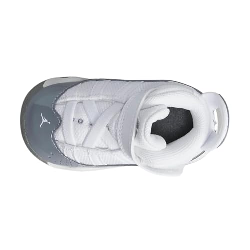 Jordan 6 Rings Toddlers Shoes Size - 7 White/Cool Grey-White4