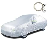 EMAGIE Cubierta para Auto - Funda para Carro Impermeable Cubre Coches Anti-UV Resistente al Polvo Lluvia Rasguño Nieve...