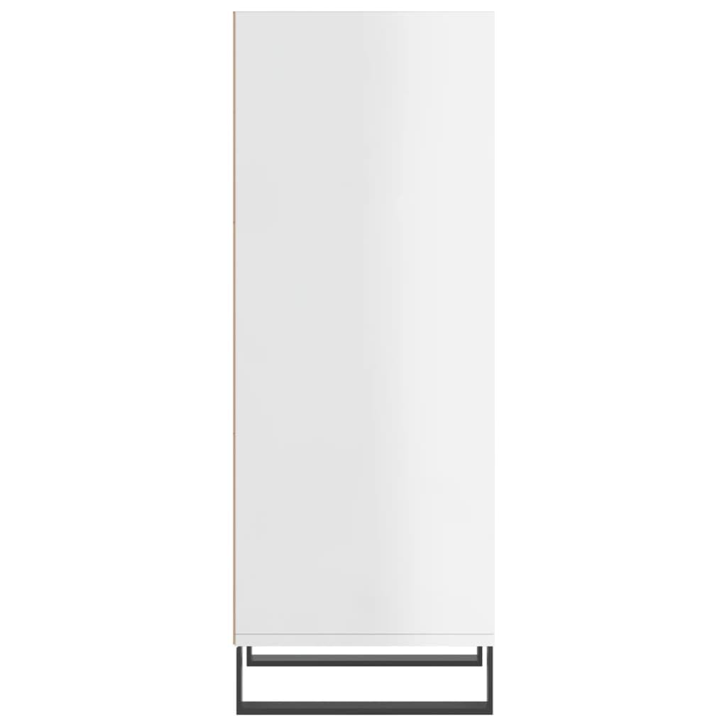 Credenza bianca lucida 34,5 x 32,5 x 90 cm