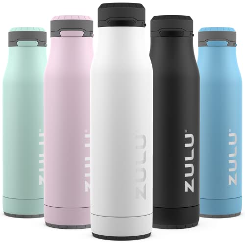 Image of Zulu Ace Vacuum Insulated Stainless Steel Water Bottle with Removable Base