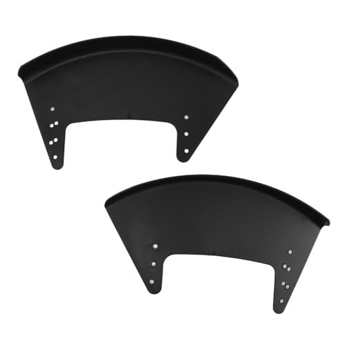 minkissy 2個電動車椅子対応 軽量防風ボード 耐衝撃素材 サイドガード 風雨泥除け 取り付け簡単 スポーツ用車椅子パーツ 性向上用