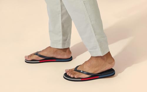 Image of Neeman's Comfortable Flip Flops for Men | Slippers for Men | Durable & Lightweight | Soft, Comfortable, Flexible Chappal | Everyday Comfort