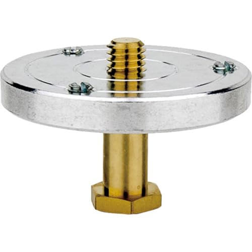 Image of Kupo Hex Mounting Plate, 3 /8 inch-16 Male with 5 /8 inch Hex Stud for Convi, Super, and Mafer Clamps, Non-Rotating Camera and Tripod Head Mounting Plate (KG013512)
