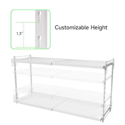 Sofron Expandable Pantry Closet Shelf, Adjustable Shelf For Cabinets thumb #4