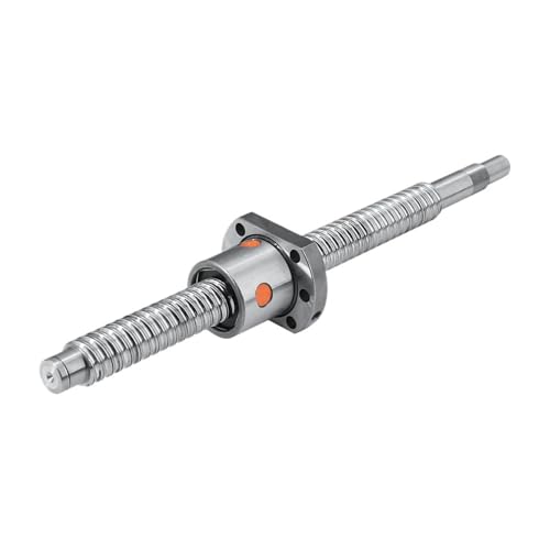 Ball Screw, Linear Guide Ball Screw 200-950mm SFU1610 16mm C7 Rolled Ballscrew with Single Nut End Machined(700mm)