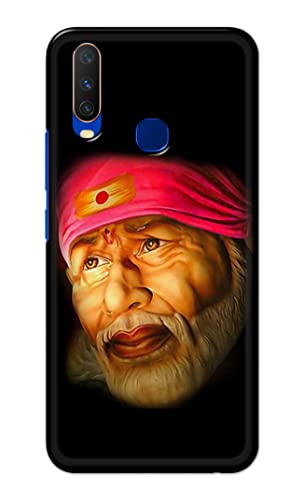 Image of PRINTFIDAA Sai Baba Lord Shiridi Great God Hinduism Religious Hard Back Cover for Vivo Y15 / Vivo Y17 / Vivo U10 / Vivo Y12 / Vivo Y11 (6.35 inch) Back Cover -(P6) KAT1002