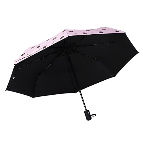 Image of KEKEMI 3 Fold Automatic Sun & Rain Umbrella for Men & Women (Pack of 2)